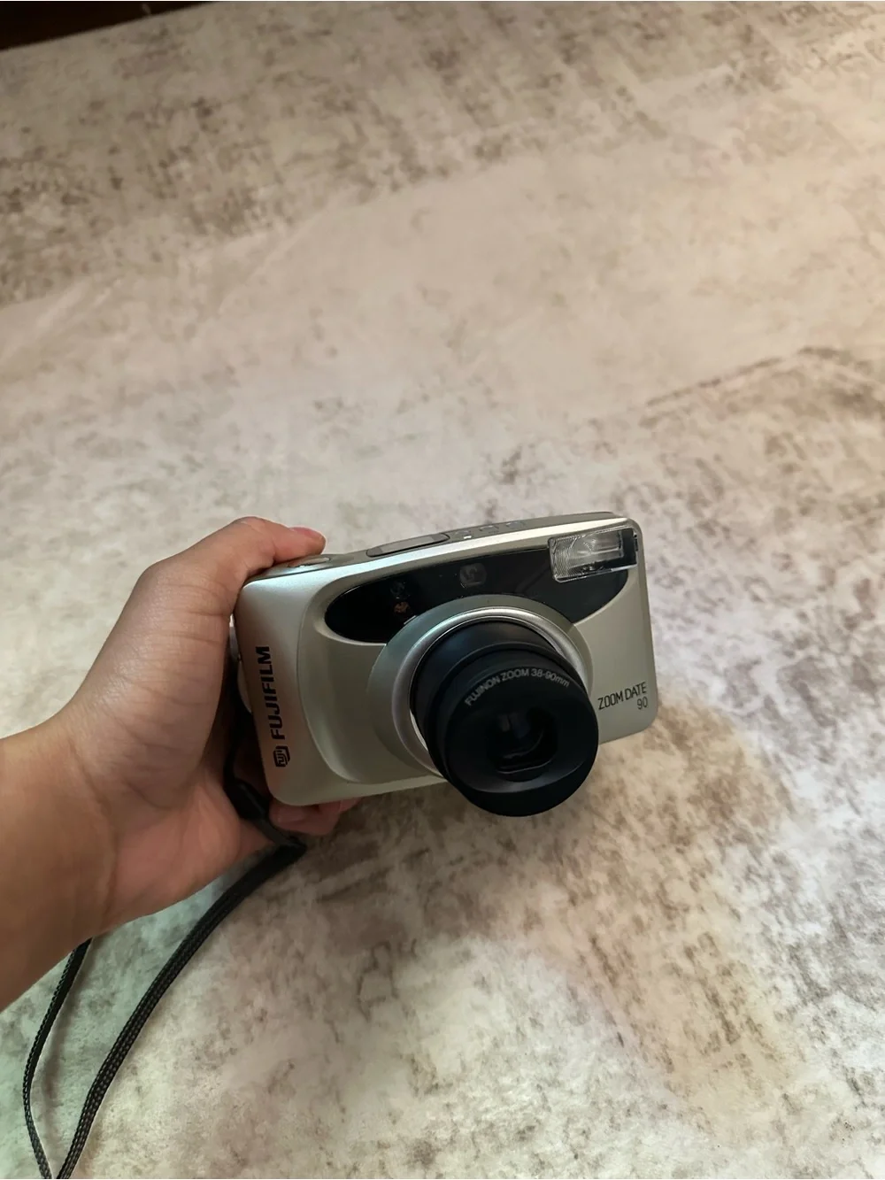 Fujifilm Zoom Date 90 35mm Point & Shoot Film Camera Silver